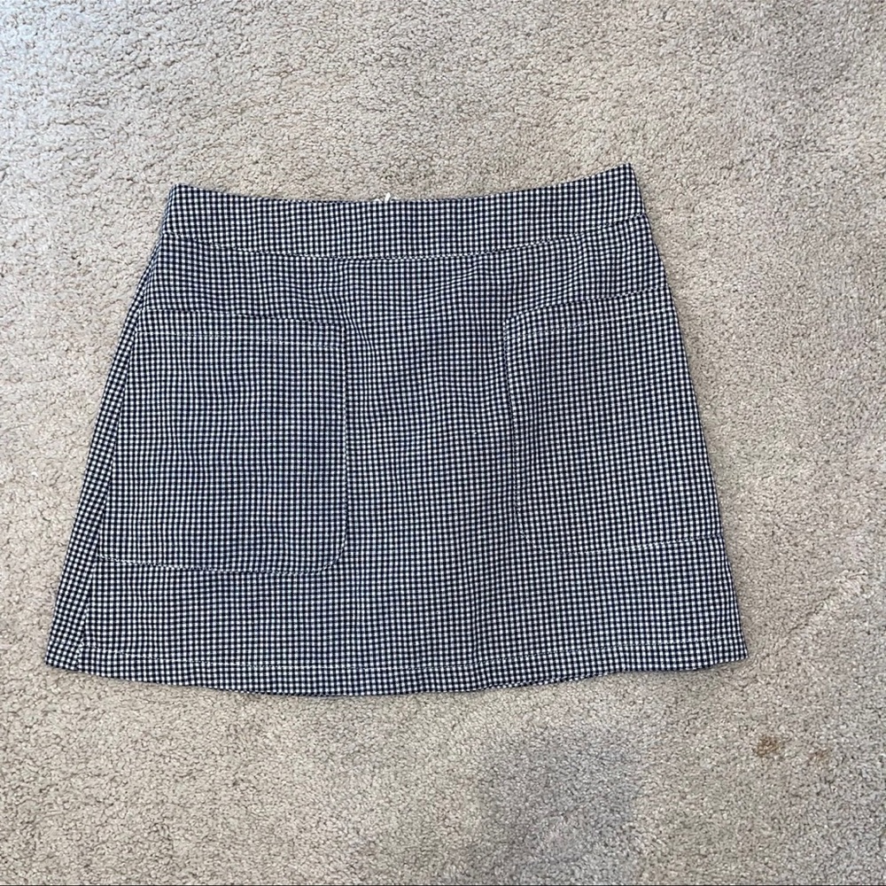 Plaid Mini Skirt from LF
